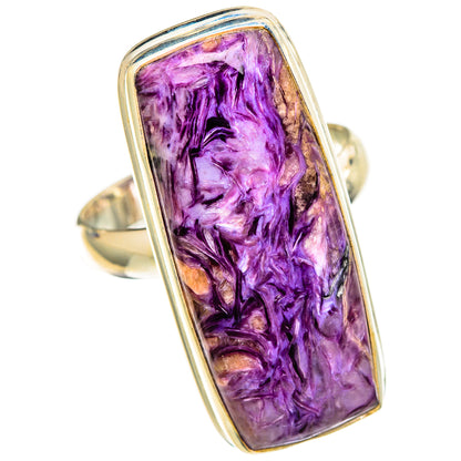 Charoite Rings handcrafted by Ana Silver Co - RING110857 - Photo 2