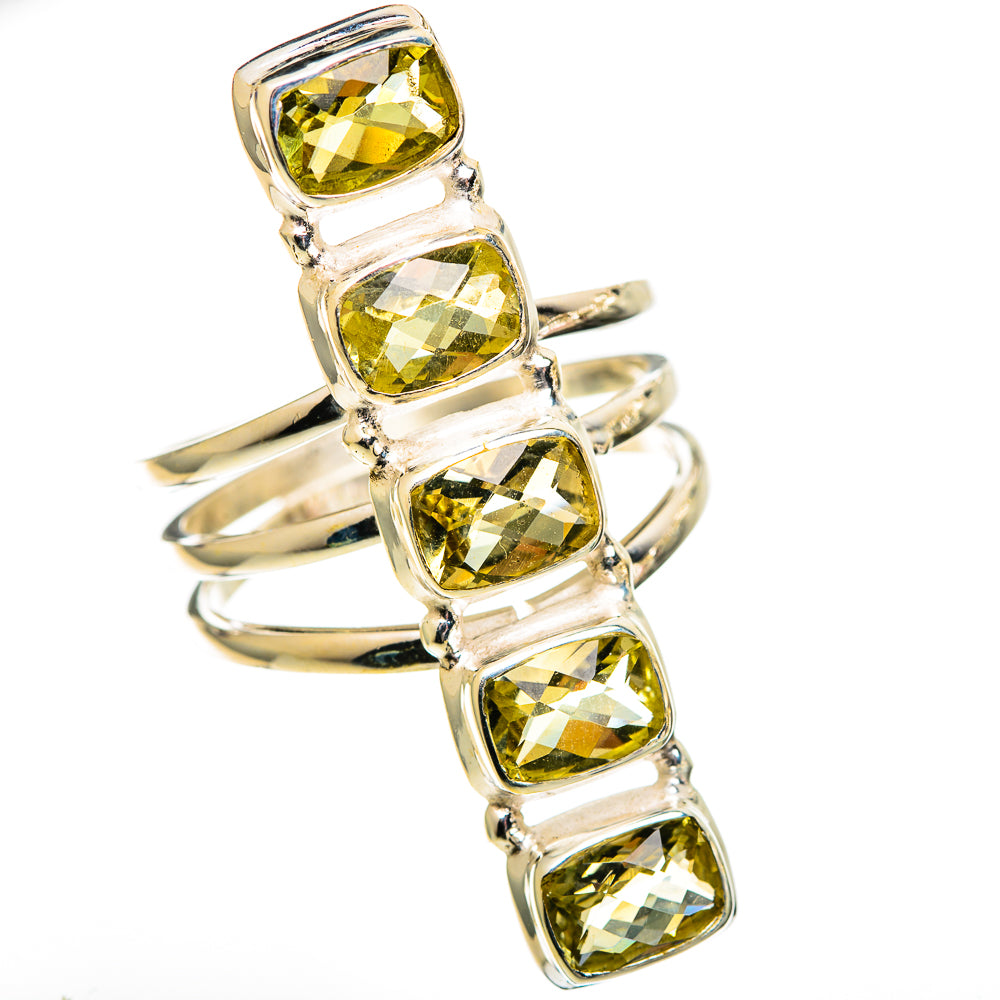 Citrine Rings handcrafted by Ana Silver Co - RING110863 - Photo 2