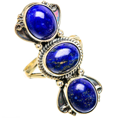 Lapis Lazuli Rings handcrafted by Ana Silver Co - RING110866 - Photo 2