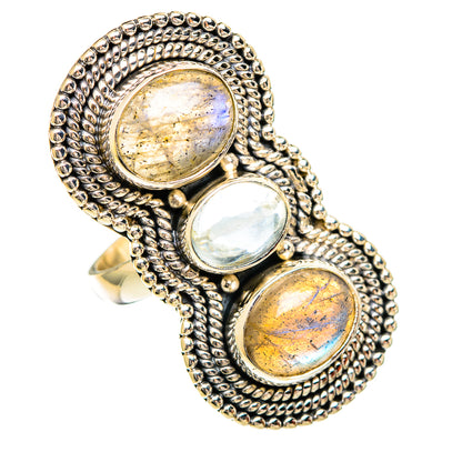 Labradorite Rings handcrafted by Ana Silver Co - RING110874 - Photo 2