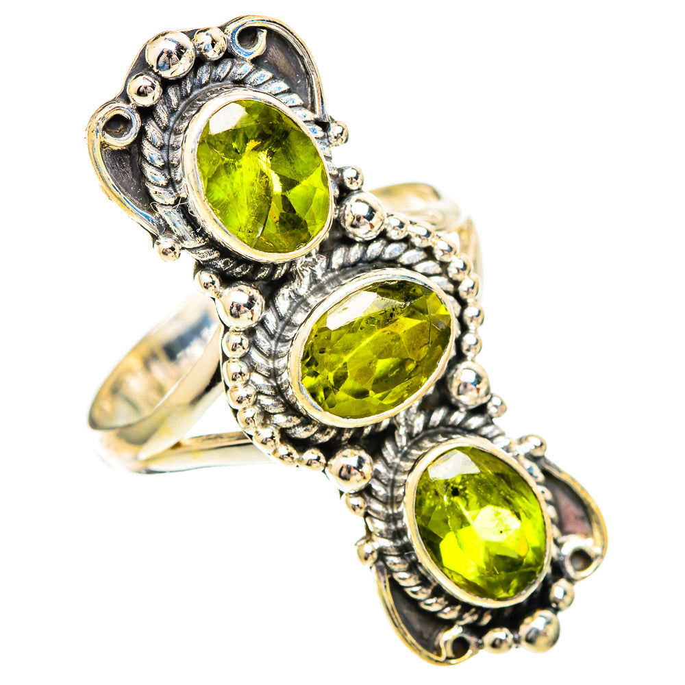 Peridot Rings handcrafted by Ana Silver Co - RING110878 - Photo 2