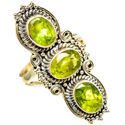 Peridot Rings handcrafted by Ana Silver Co - RING110884 - Photo 2