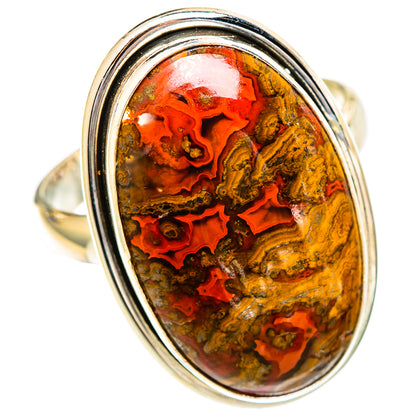 Moroccan Agate Rings handcrafted by Ana Silver Co - RING110889 - Photo 2