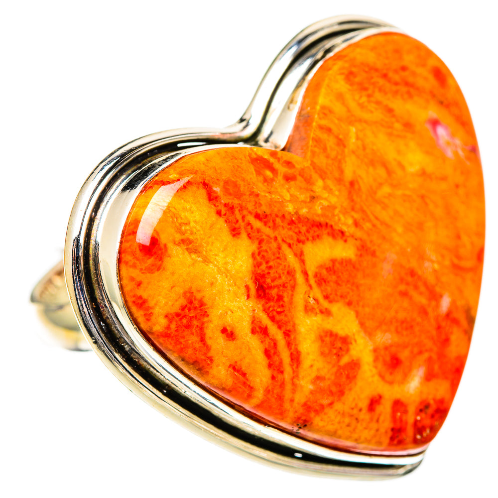 Sponge Coral Rings handcrafted by Ana Silver Co - RING110891 - Photo 2
