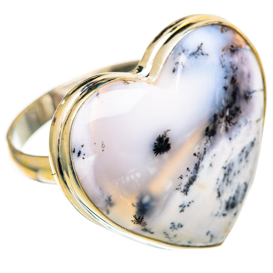 Dendritic Opal Rings handcrafted by Ana Silver Co - RING110908 - Photo 2
