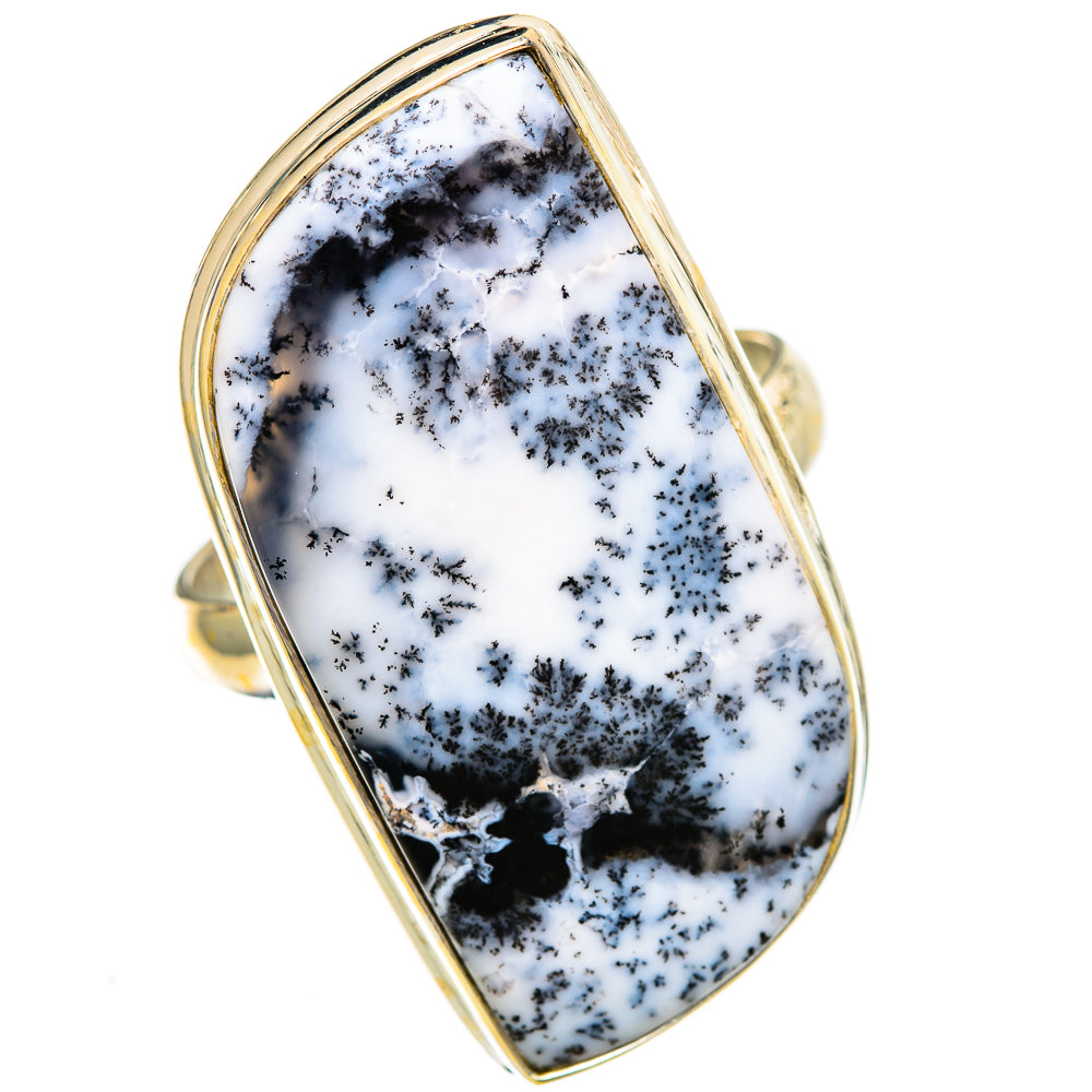 Dendritic Opal Rings handcrafted by Ana Silver Co - RING110909 - Photo 2