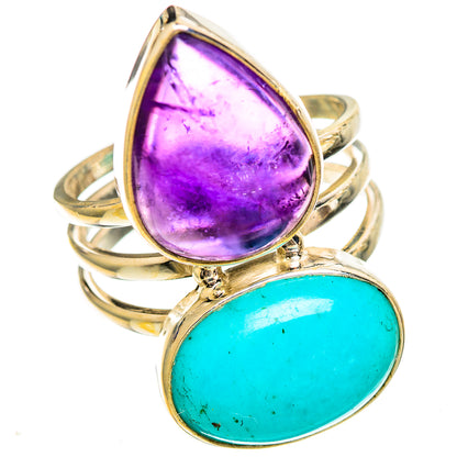 Larimar Rings handcrafted by Ana Silver Co - RING110910 - Photo 2