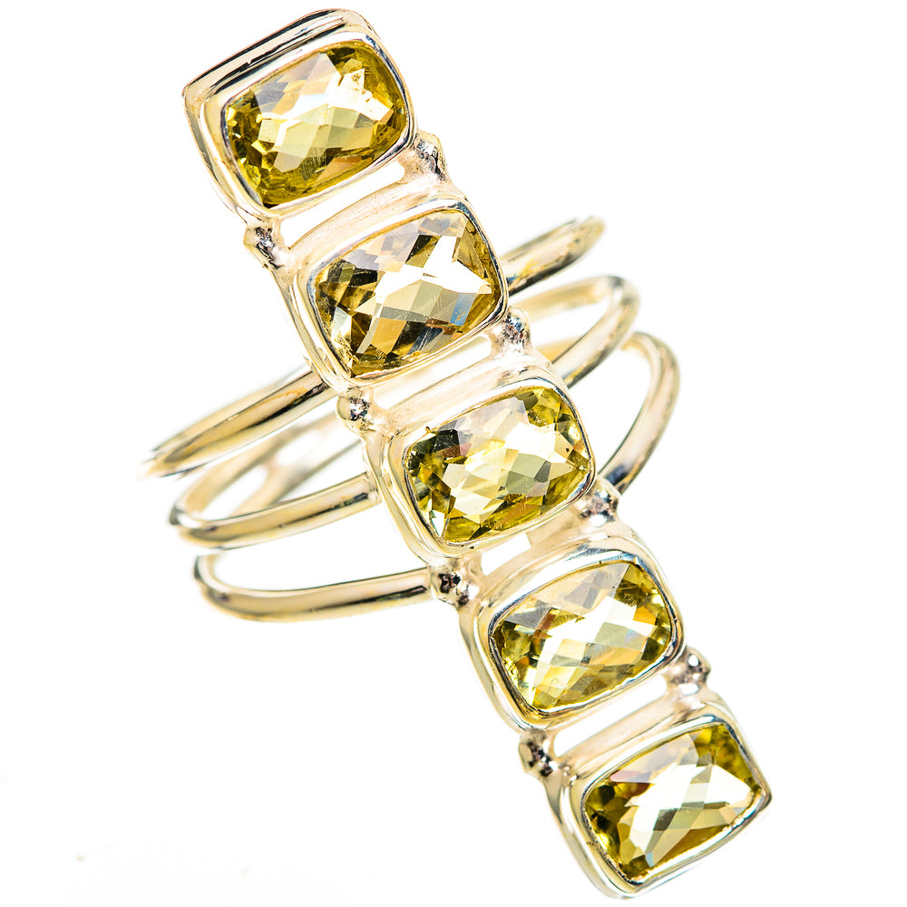 Citrine Rings handcrafted by Ana Silver Co - RING110912 - Photo 2