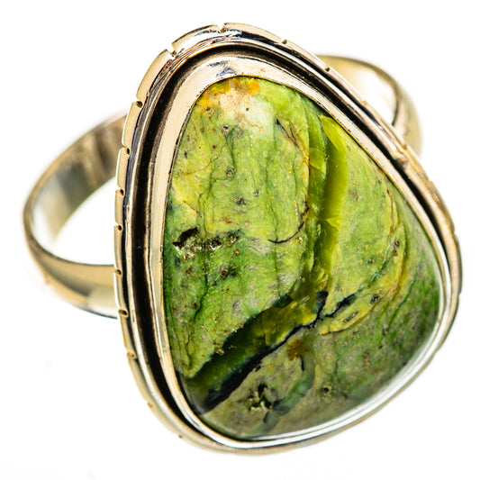 Rainforest Jasper Rings handcrafted by Ana Silver Co - RING110925 - Photo 2