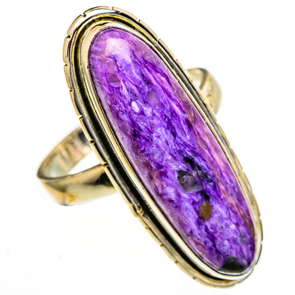 Charoite Rings handcrafted by Ana Silver Co - RING110943 - Photo 2