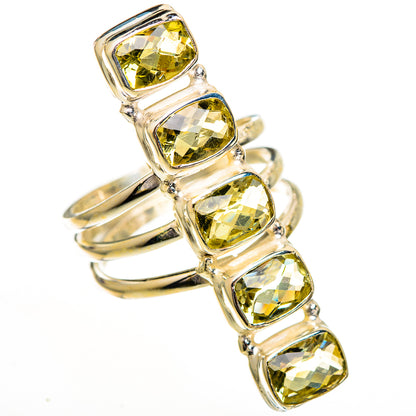 Citrine Rings handcrafted by Ana Silver Co - RING110958 - Photo 2