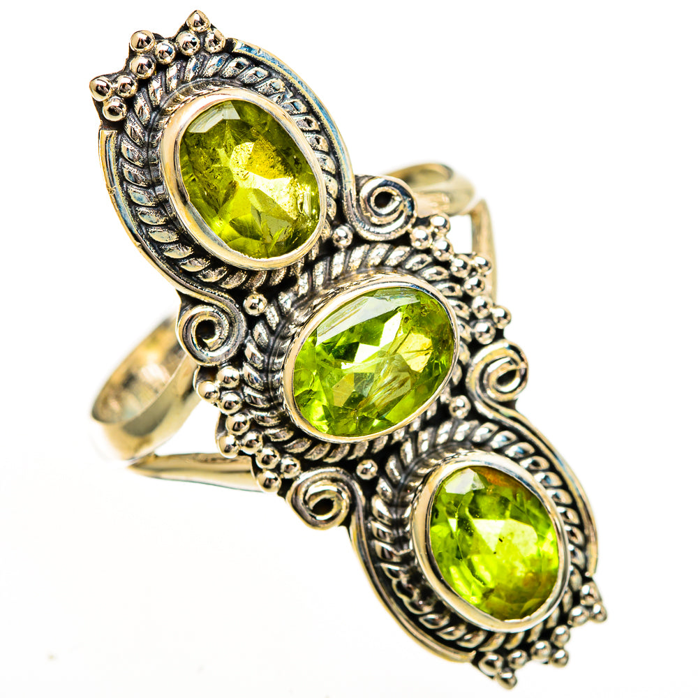 Peridot Rings handcrafted by Ana Silver Co - RING110968 - Photo 2