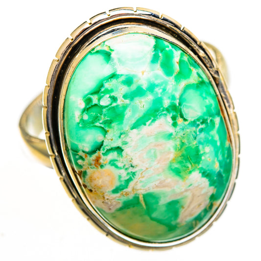 Variscite Rings handcrafted by Ana Silver Co - RING110972 - Photo 2