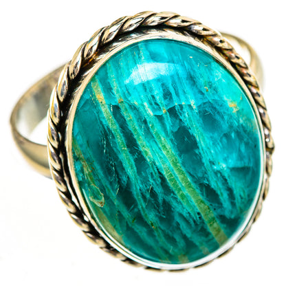Amazonite Rings handcrafted by Ana Silver Co - RING110973 - Photo 2