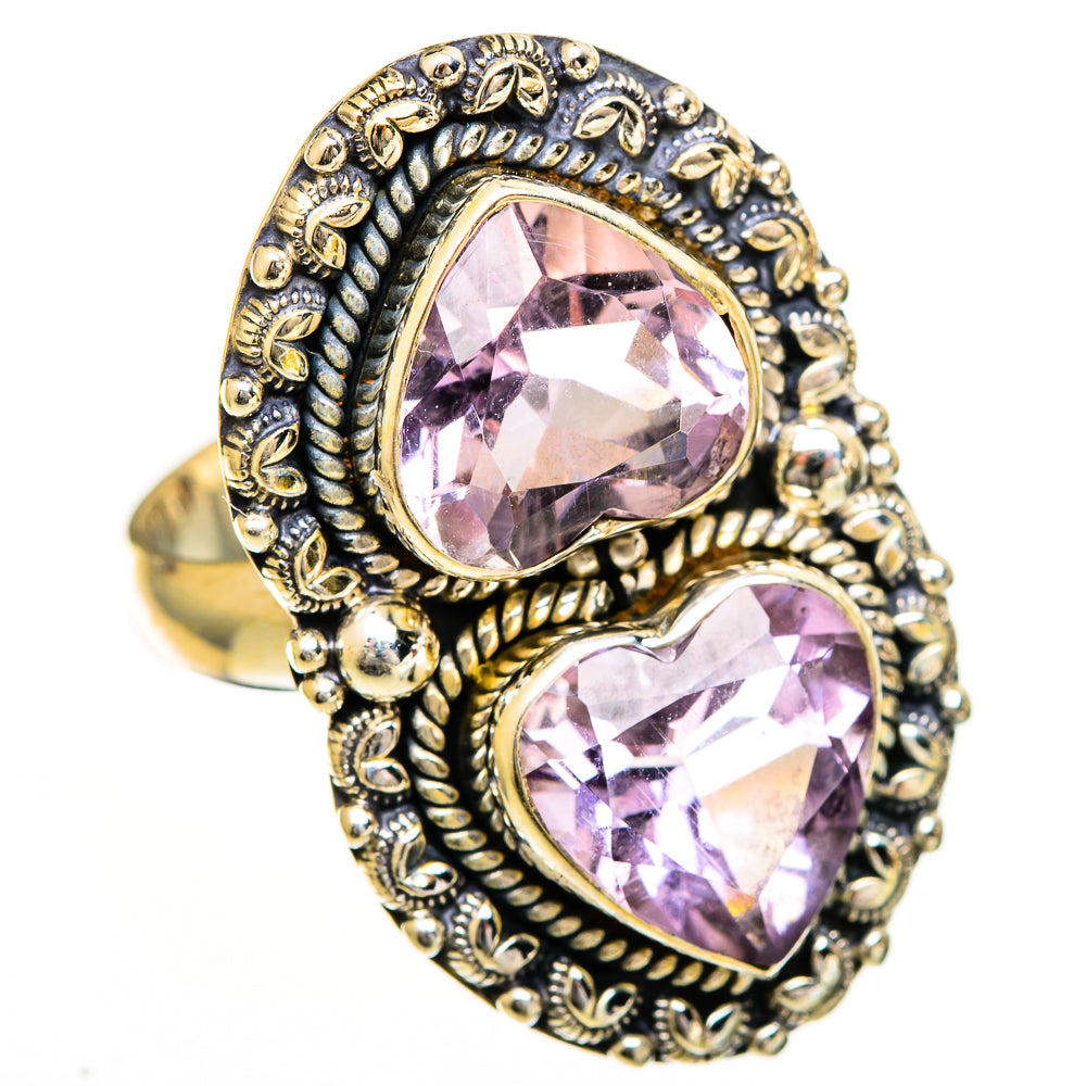 Kunzite Rings handcrafted by Ana Silver Co - RING110996 - Photo 2