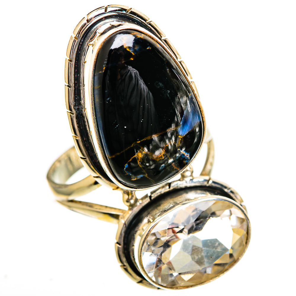 Pietersite Rings handcrafted by Ana Silver Co - RING111001 - Photo 2