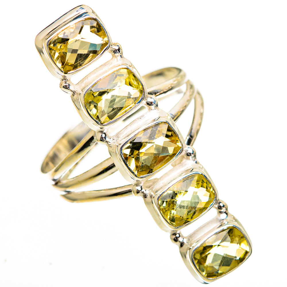 Citrine Rings handcrafted by Ana Silver Co - RING111010 - Photo 2