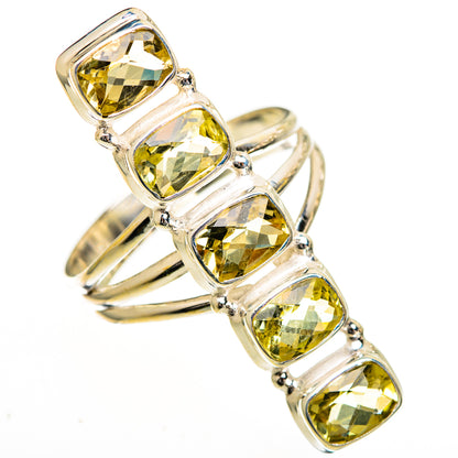 Citrine Rings handcrafted by Ana Silver Co - RING111010 - Photo 2