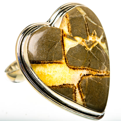Septarian Nodule Rings handcrafted by Ana Silver Co - RING111025 - Photo 2