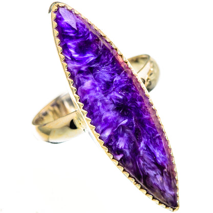 Charoite Rings handcrafted by Ana Silver Co - RING111038 - Photo 2