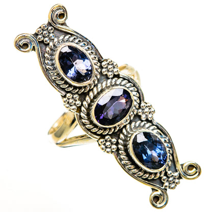 Violet Spinel Rings handcrafted by Ana Silver Co - RING111040 - Photo 2
