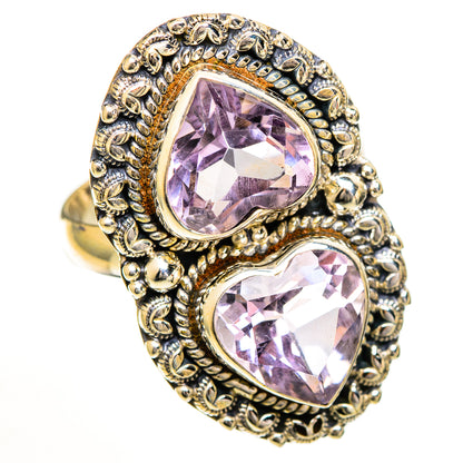 Kunzite Rings handcrafted by Ana Silver Co - RING111041 - Photo 2