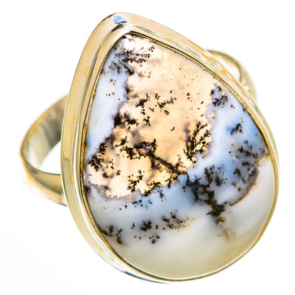 Dendritic Opal Rings handcrafted by Ana Silver Co - RING111048 - Photo 2