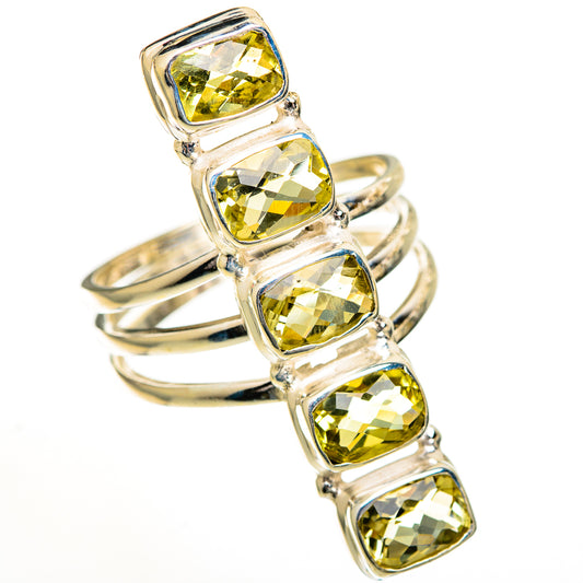Citrine Rings handcrafted by Ana Silver Co - RING111051 - Photo 2