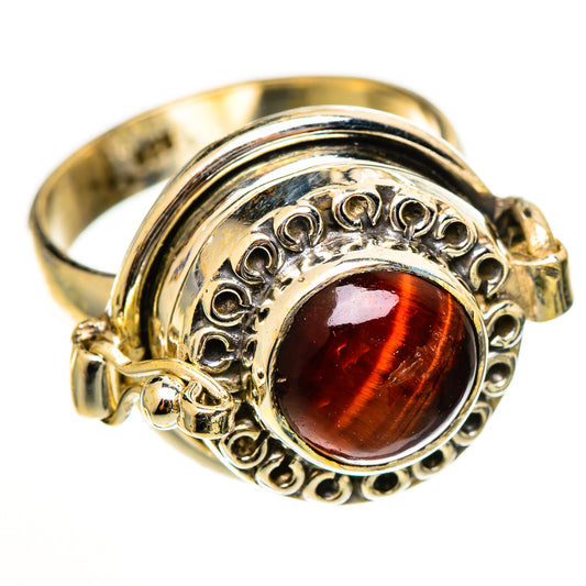 Red Tiger Eye Rings handcrafted by Ana Silver Co - RING111061 - Photo 2