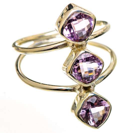 Kunzite Rings handcrafted by Ana Silver Co - RING111066 - Photo 2