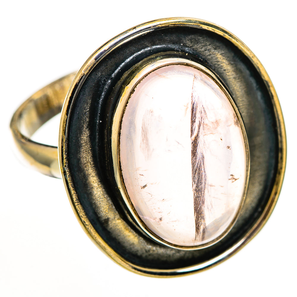 Rose Quartz Rings handcrafted by Ana Silver Co - RING111091 - Photo 2