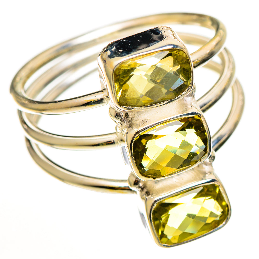 Citrine Rings handcrafted by Ana Silver Co - RING111106 - Photo 2