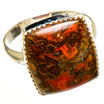 Moroccan Agate Rings handcrafted by Ana Silver Co - RING111115 - Photo 2