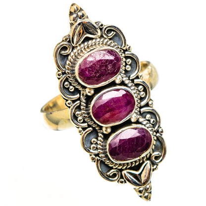 Ruby Rings handcrafted by Ana Silver Co - RING111118 - Photo 2