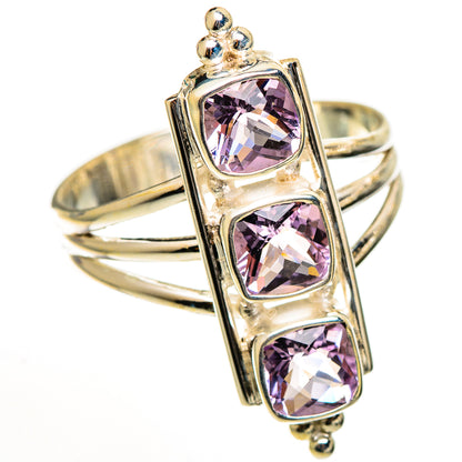 Kunzite Rings handcrafted by Ana Silver Co - RING111121 - Photo 2