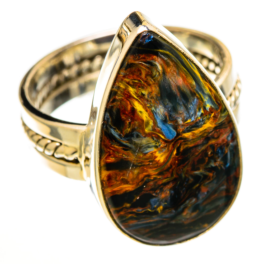 Pietersite Rings handcrafted by Ana Silver Co - RING111124 - Photo 2