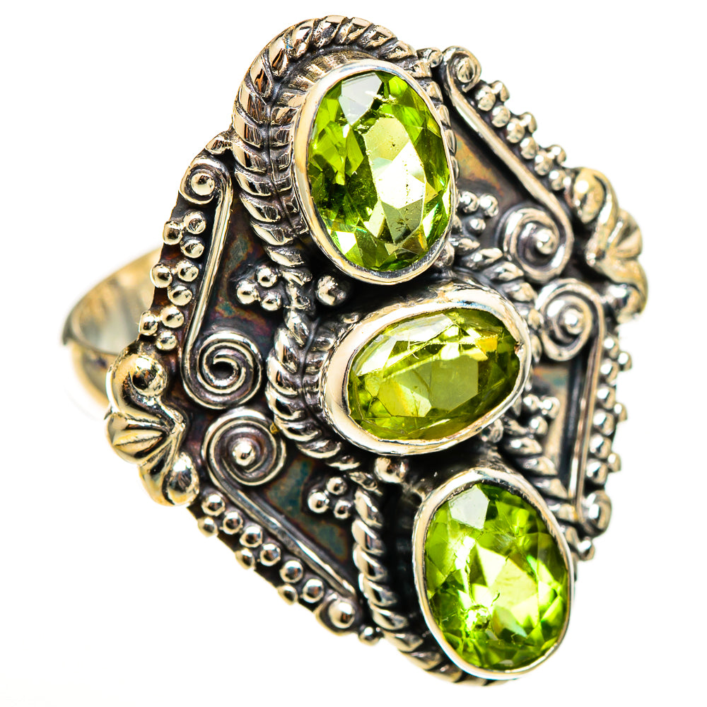 Peridot Rings handcrafted by Ana Silver Co - RING111137 - Photo 2
