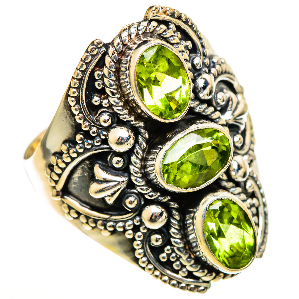 Peridot Rings handcrafted by Ana Silver Co - RING111166 - Photo 2