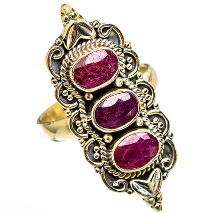 Ruby Rings handcrafted by Ana Silver Co - RING111169 - Photo 2