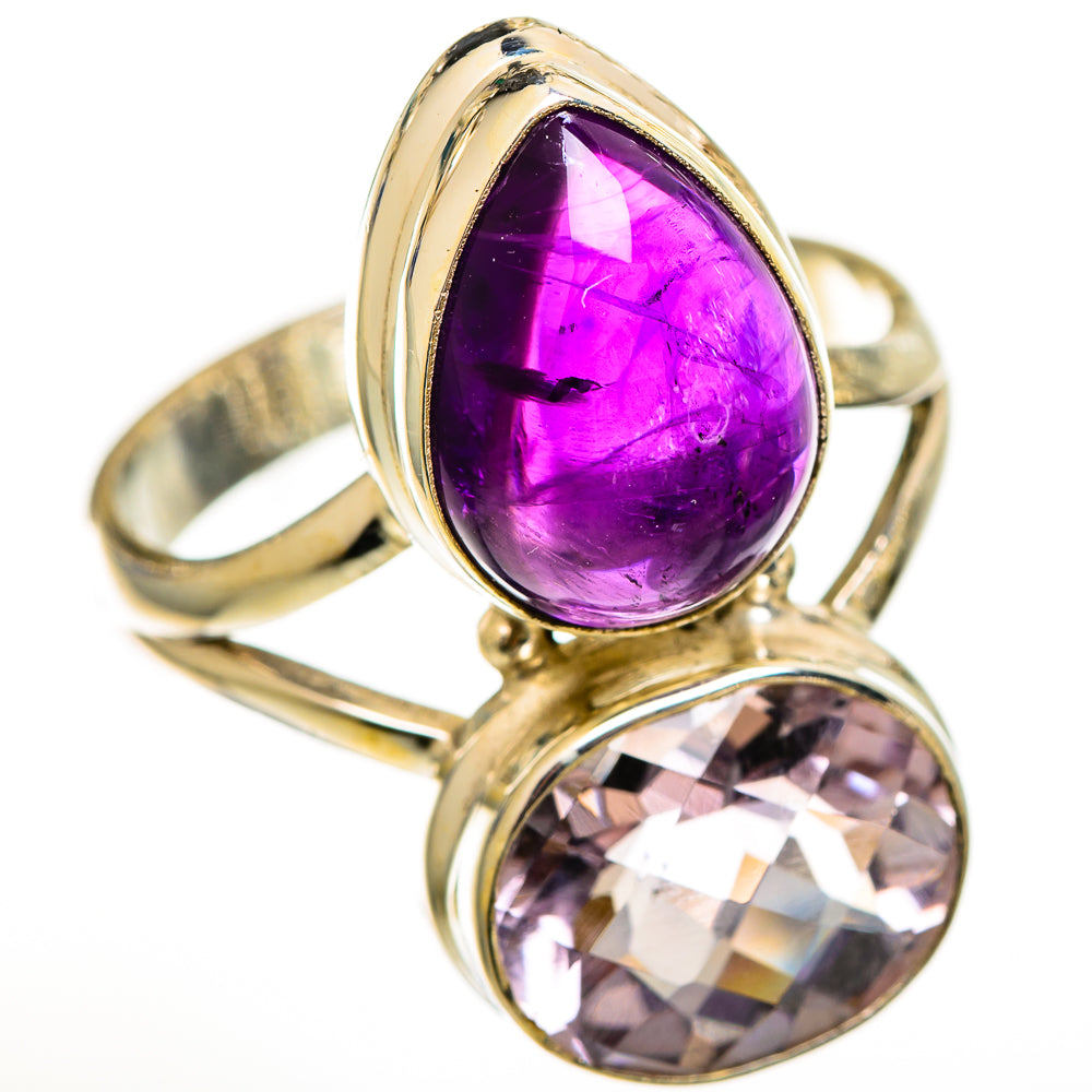 Amethyst Rings handcrafted by Ana Silver Co - RING111172 - Photo 2