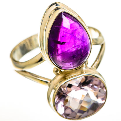 Amethyst Rings handcrafted by Ana Silver Co - RING111172 - Photo 2