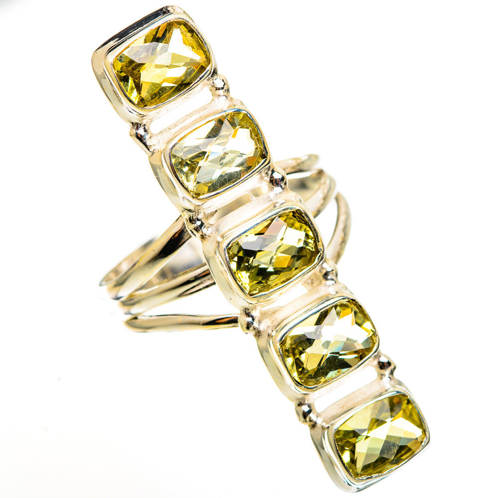 Citrine Rings handcrafted by Ana Silver Co - RING111210 - Photo 2