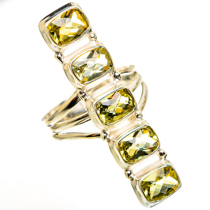 Citrine Rings handcrafted by Ana Silver Co - RING111210 - Photo 2
