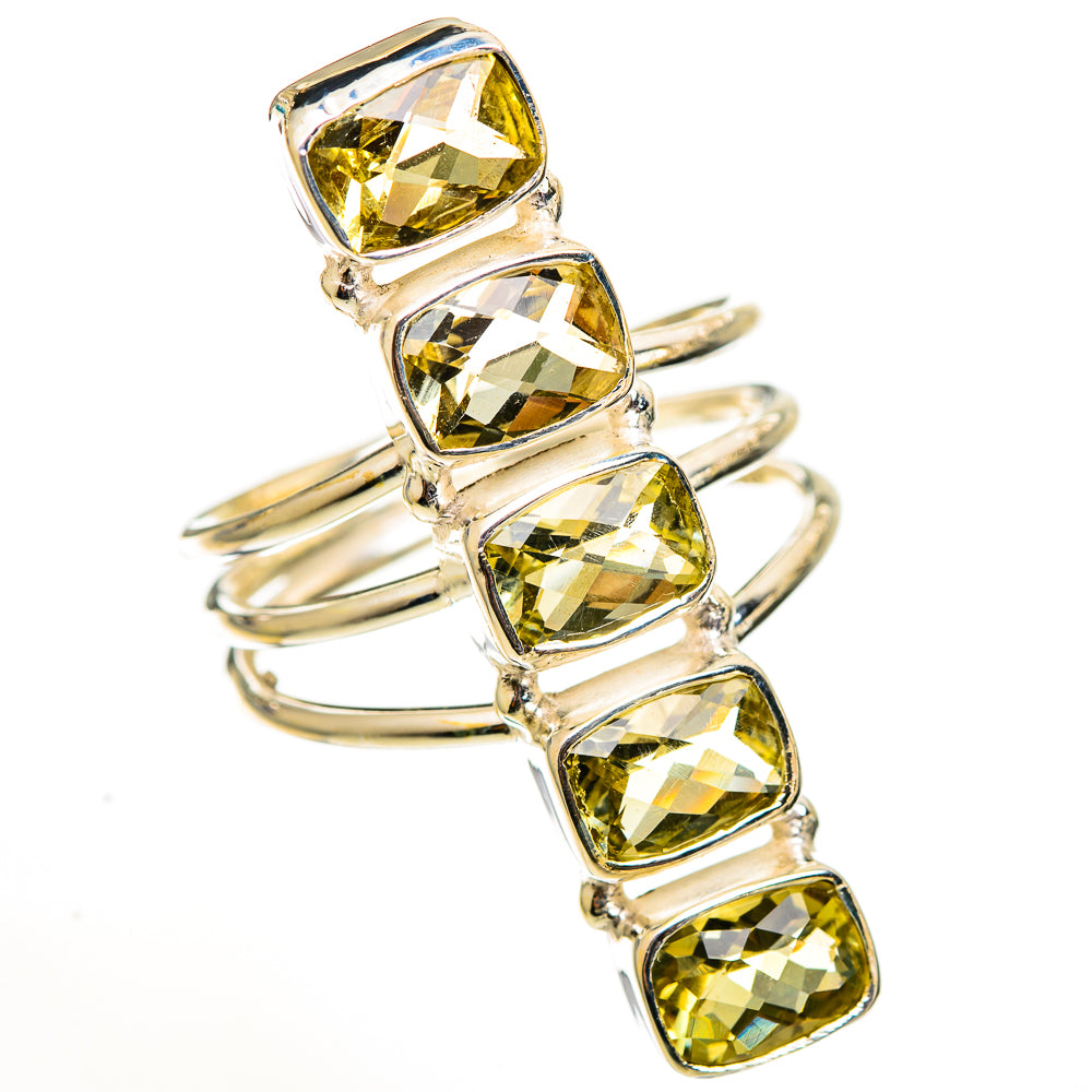 Citrine Rings handcrafted by Ana Silver Co - RING111211 - Photo 2