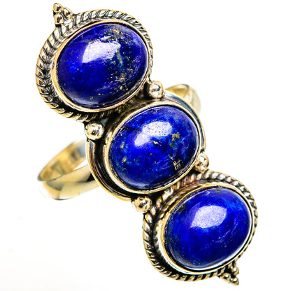 Lapis Lazuli Rings handcrafted by Ana Silver Co - RING111218 - Photo 2