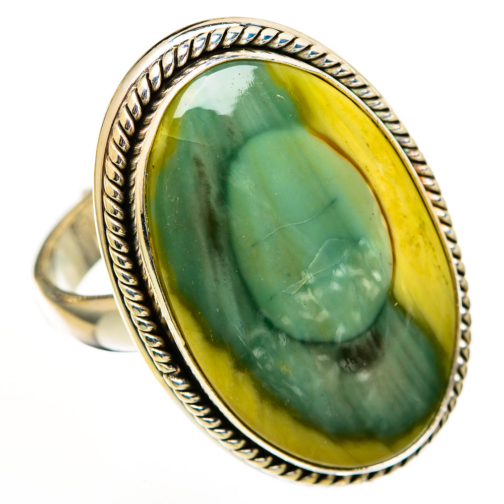 Willow Creek Jasper Rings handcrafted by Ana Silver Co - RING111232 - Photo 2