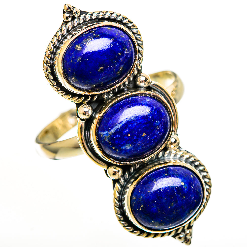 Lapis Lazuli Rings handcrafted by Ana Silver Co - RING111259 - Photo 2