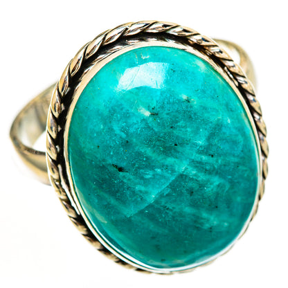 Amazonite Rings handcrafted by Ana Silver Co - RING111269 - Photo 2