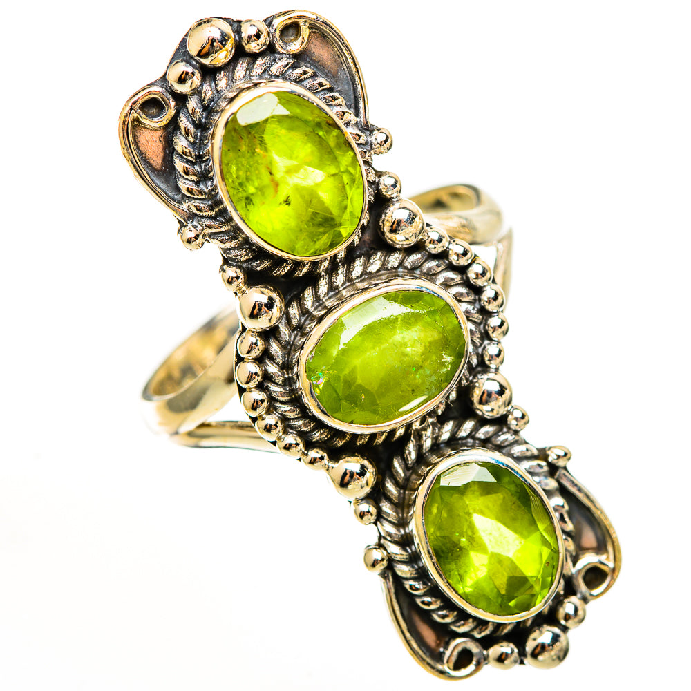 Peridot Rings handcrafted by Ana Silver Co - RING111270 - Photo 2