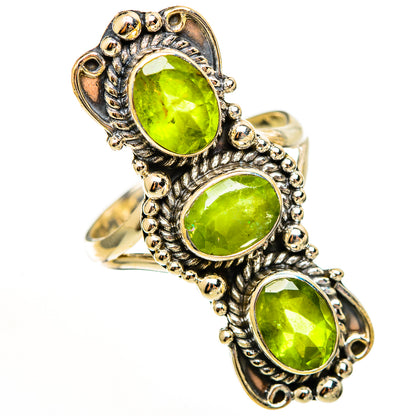 Peridot Rings handcrafted by Ana Silver Co - RING111270 - Photo 2